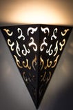 Lamp on wall royalty free stock photography Lamp on wall royalty free stock photography
