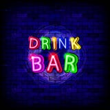 Lampade al neon variopinte dell'illustrazione per le barre illustrazione di stock Lampade al neon variopinte dell'illustrazione per le barre illustrazione di stock