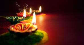 Lampe à pétrole de Diwali photo stock Lampe à pétrole de Diwali photo stock