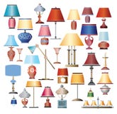 Lampen Royalty-vrije Stock Afbeelding Lampen Royalty-vrije Stock Afbeelding