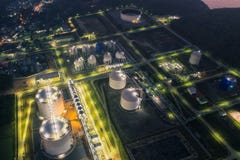 Land scape of Oil refinery plant Royalty Free Stock Photo Land scape of Oil refinery plant Royalty Free Stock Photo