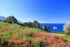 Landscape, Blue Mediterraneo Stock Image Landscape, Blue Mediterraneo Stock Image
