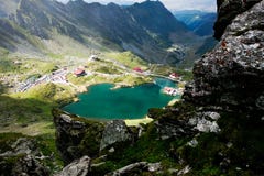 Landscape From Balea Lake, Fagaras Stock Photos Landscape From Balea Lake, Fagaras Stock Photos