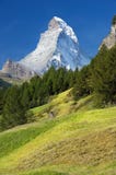 Landscape In The Swiss Alps Royalty Free Stock Images