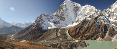 Landscape Of Nepal Himalayas Royalty Free Stock Photos