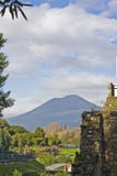 Landscape Of Pompeii Ruins Royalty Free Stock Images
