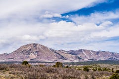 Landscape Overlooking Peak And Abajo Peak Mountains Royalty Free Stock Photography