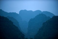 Landscape silhouette of mountains in asia royalty free stock photography Landscape silhouette of mountains in asia royalty free stock photography