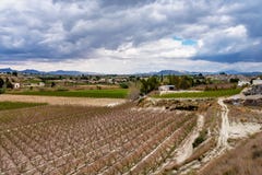 Landscape view of Cieza near Murcia in Spain stock photos Landscape view of Cieza near Murcia in Spain stock photos