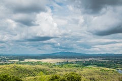 Landscape view of Lampang, Thailand. royalty free stock photo Landscape view of Lampang, Thailand. royalty free stock photo