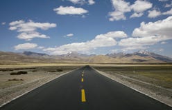 Landscape With A Road Stock Photos