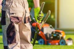 Landscaping Professional royalty free stock photo Landscaping Professional royalty free stock photo