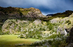 Landschaft des chilenischen Patagonia lizenzfreie stockfotos Landschaft des chilenischen Patagonia lizenzfreie stockfotos