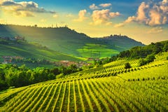 Langhe vineyards view, Barolo and La Morra, Piedmont, Italy Europe stock photography Langhe vineyards view, Barolo and La Morra, Piedmont, Italy Europe stock photography
