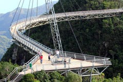 Langkawi Sky Bridge 01 Royalty Free Stock Photos Langkawi Sky Bridge 01 Royalty Free Stock Photos