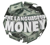 Langue de l'étude de comptabilité de budgétisation de finances d'argent Images libres de droits Langue de l'étude de comptabilité de budgétisation de finances d'argent Images libres de droits
