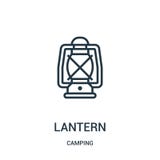 lantern icon vector from camping collection. Thin line lantern outline icon vector illustration. Linear symbol vector illustration lantern icon vector from camping collection. Thin line lantern outline icon vector illustration. Linear symbol vector illustration
