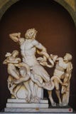 Laocoon en zijn zonen, het museum van Vatikaan, de stad van Vatikaan, Italië royalty-vrije stock afbeeldingen Laocoon en zijn zonen, het museum van Vatikaan, de stad van Vatikaan, Italië royalty-vrije stock afbeeldingen