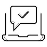 Laptop Icon vector stock illustration Laptop Icon vector stock illustration