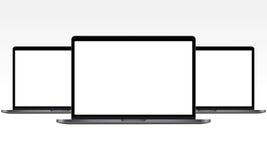 Laptops with blank screens royalty free illustration Laptops with blank screens royalty free illustration