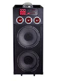 Party Audio Speaker Isolated On White stock photos Party Audio Speaker Isolated On White stock photos