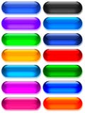Large gel/glass buttons. Computer generated web buttons Large gel/glass buttons. Computer generated web buttons