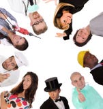 Large Group Of Diversity Workers People Royalty Free Stock Photo