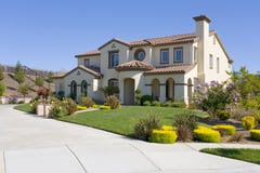 Large Luxurious Home Stock Image Large Luxurious Home Stock Image