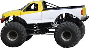 Large Monster Truck Royalty Free Stock Image Large Monster Truck Royalty Free Stock Image
