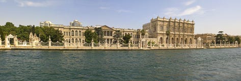 Large palace on a river Stock Photo Large palace on a river Stock Photo