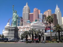 Las Vegas Nevada Nowy Jork statua wolności obraz royalty free Las Vegas Nevada Nowy Jork statua wolności obraz royalty free