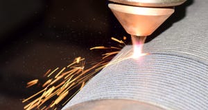 laserbekleding, robotlassen stock fotografie laserbekleding, robotlassen stock fotografie