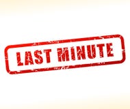 Last minute icon Royalty Free Stock Photo Last minute icon Royalty Free Stock Photo