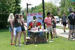 Lato di lago Michigan della citt? universitaria di Nortwestern I 2019 fotografie stock libere da diritti Lato di lago Michigan della citt? universitaria di Nortwestern I 2019 fotografie stock libere da diritti