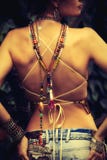 Lato mody boho kolie fotografia stock Lato mody boho kolie fotografia stock
