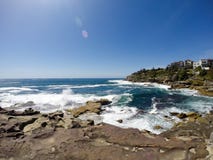 Lato przy Bondi plażą, Sydney, Australia zdjęcie stock Lato przy Bondi plażą, Sydney, Australia zdjęcie stock