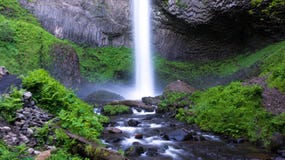 Latourell Falls royalty free stock photos Latourell Falls royalty free stock photos