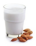 Latte della mandorla Immagine Stock Libera da Diritti Latte della mandorla Immagine Stock Libera da Diritti