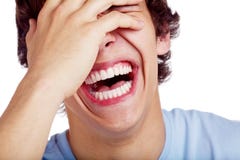 Laughing guy closeup stock photography Laughing guy closeup stock photography