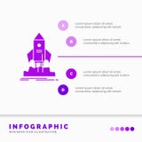 launch, startup, ship, shuttle, mission Infographics Template for Website and Presentation. GLyph Purple icon infographic style vector illustration launch, startup, ship, shuttle, mission Infographics Template for Website and Presentation. GLyph Purple icon infographic style vector illustration