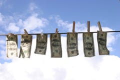 laundered деньги стоковая фотография laundered деньги стоковая фотография