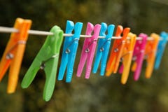 Laundry Line Royalty Free Stock Image Laundry Line Royalty Free Stock Image