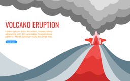 Lava Flowing From un vulcano attivo royalty illustrazione gratis Lava Flowing From un vulcano attivo royalty illustrazione gratis