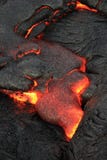 Lava Flows From Hawaii & x27; laueavulkan för s KÄ ” Arkivbild Lava Flows From Hawaii & x27; laueavulkan för s KÄ ” Arkivbild