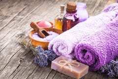 Lavender Spa Stock Image Lavender Spa Stock Image