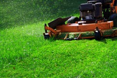 Lawn Mower Royalty Free Stock Image Lawn Mower Royalty Free Stock Image
