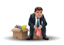 Layoff royalty free illustration Layoff royalty free illustration