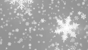 Lazo del fondo Nevado 1080p Crystal Snowflakes And Christmas Video stock de ilustración Lazo del fondo Nevado 1080p Crystal Snowflakes And Christmas Video stock de ilustración
