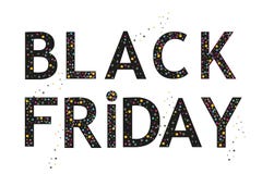 Le calibre de bannière de Black Friday avec le ballon noir et arrose le fond illustration de vecteur Le calibre de bannière de Black Friday avec le ballon noir et arrose le fond illustration de vecteur