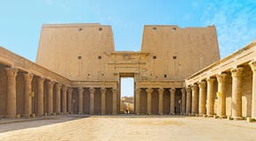 Le coeur d'Edfu Photographie stock Le coeur d'Edfu Photographie stock